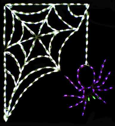 spider web light